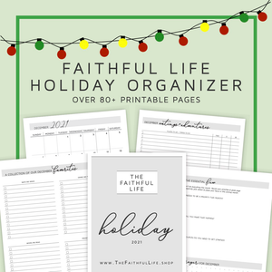 2023 Holiday Priority Planner + Organizer